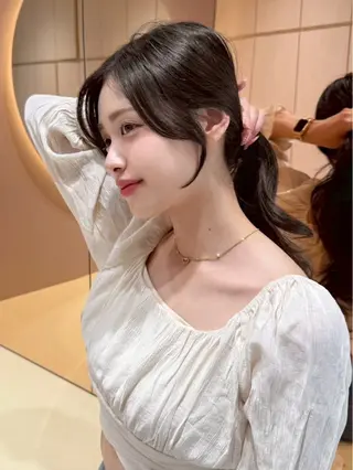 ロング ヘアアレンジ 美髪矯正🫧/ 吉田こうすけのヘアスタイル