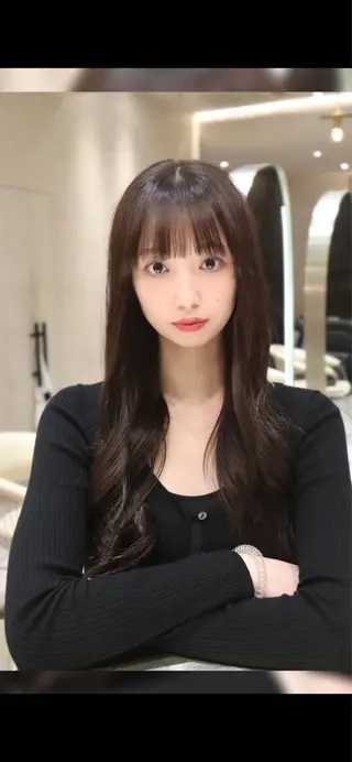 ロング 韓国ヘア/ベージュ カラー/髪質改善/涼のヘアスタイル