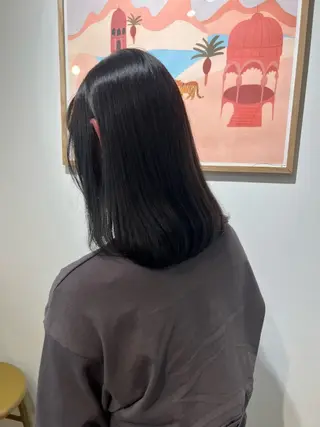 カラー aiko【艶カラー ・ミニモ年内で終了】のヘアスタイル