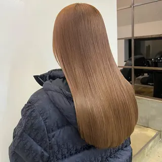 ロング カラー 🦄垢抜けボブ特化× 暖色カラー未来🦄のヘアスタイル