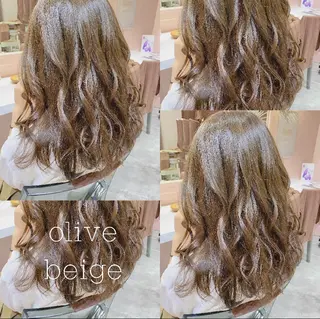 ロング カラー パーマ ヘアアレンジ キッズ RIYA❤︎ Aujuaソムリエのヘアスタイル