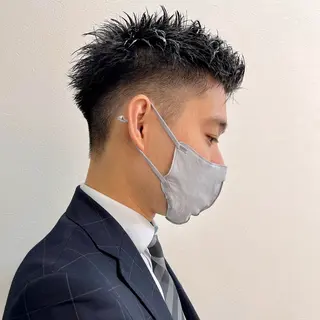 ショート メンズ 【池袋/スパイキー ショート】ⓝⓘⓜⓤのヘアスタイル