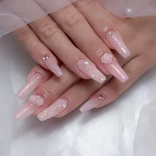 ネイル Nail Share Salon Mariris所属・ユカ‎𖤐nail 堺筋本町/心斎橋のネイルデザイン