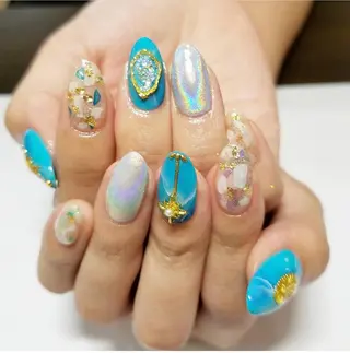 メンズ ネイル Chérinail 爪のお手入れのネイルデザイン