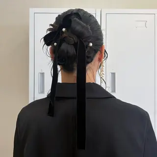 ミディアム MIDORI🎀 透明感/ベージュのヘアスタイル