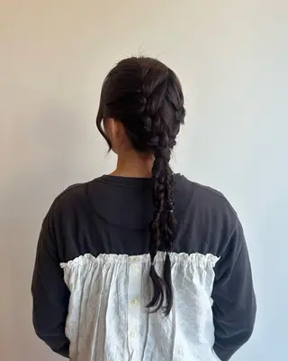 ロング ヘアアレンジ 木村 咲良のヘアスタイル