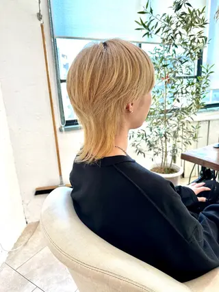 カラー メンズ あしかが ゆいとのヘアスタイル