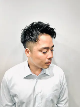 ショート メンズ 💈メンズパーマ💈 ナカザワ　　リョウのヘアスタイル