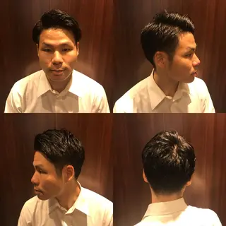ミディアム メンズ 高橋 亜美奈のヘアスタイル