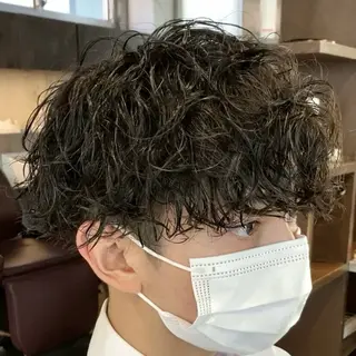 パーマ メンズ 仙台メンズパーマ/ fifth/丸山佳叶のヘアスタイル