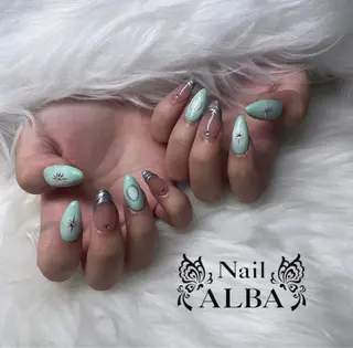 ネイル 石王 美羽のネイルデザイン