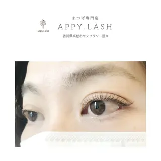 マツエク・マツパ まつげと眉の専門店 Appy.Lashのマツエク・マツパデザイン
