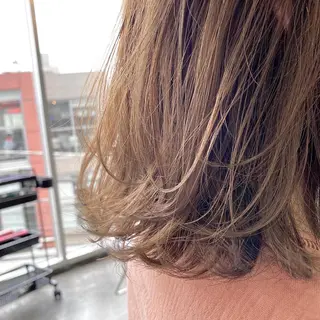 ミディアム カラー ヘアアレンジ tane.所属・【ダメージレス施術】 【透明感】北村 拓也のヘアスタイル