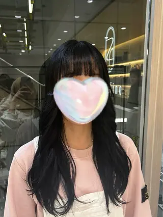 カラー ꪆৎ平行アーチ ྀི ワカナの眉毛・アイブロウイメージ