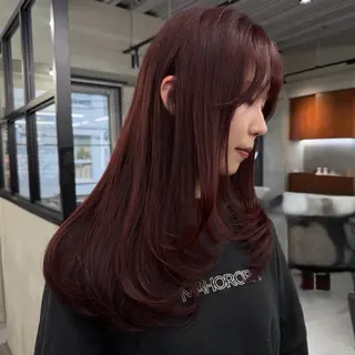ロング カラー 🍒暖色カラー🍒 渋谷/YUUのヘアスタイル