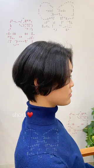ショート カラー ヘアアレンジ sato ayaneのヘアスタイル