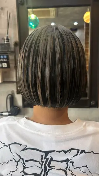 ショート PRAMEERA所属・higashi chiriのヘアスタイル