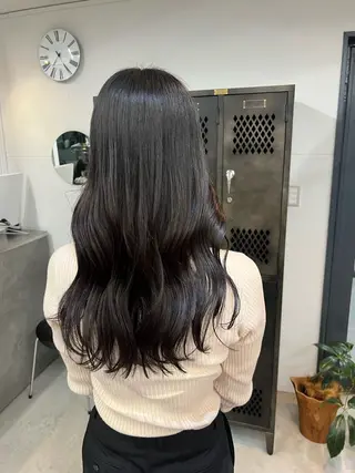 セミロング INORI /フェイスレイヤーのヘアスタイル