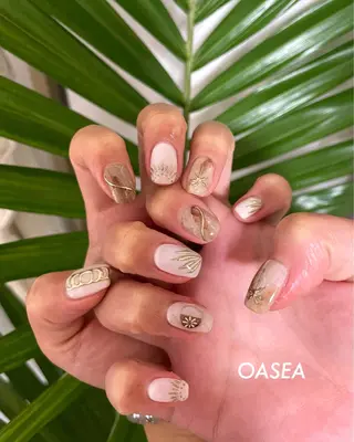 ネイル 🌞💜 KAORI 🌴のネイルデザイン