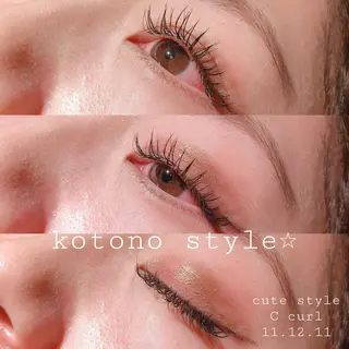 マツエク・マツパ Neo店長🌿 KOTONO🌿のマツエク・マツパデザイン