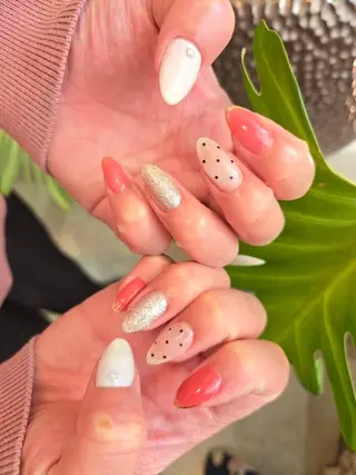 ミディアム yjunail所属・ユジュネイル ゆじゅねいるのネイルデザイン