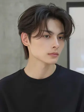 メンズ ‎しゅり🇰🇷 日韓MIXメンズヘアのヘアスタイル