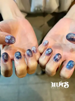 ネイル 個性派ニュアンス nuts nail所属・【池袋】nuts nail　なつみのネイルデザイン