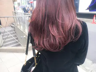 ロング カラー 北條 優輝のヘアスタイル