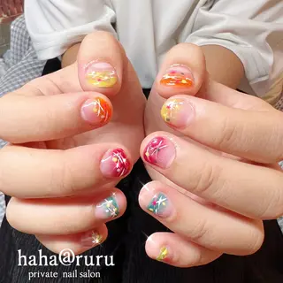 ネイル haha@ ruruのネイルデザイン