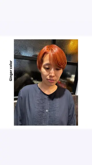 ショート カラー rewards成城学園前店所属・hiro【沿線で叶う 似合わせhair】のヘアスタイル