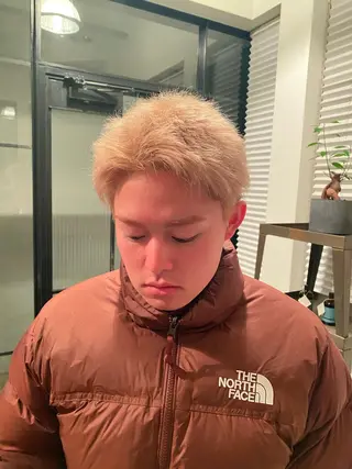 カラー メンズ ground branche 三好本店所属・中村 ひなののヘアスタイル