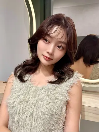 セミロング ショート/ボブ/ 白髪ぼかし/しんやのヘアスタイル