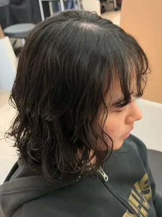 パーマ 全席半個室north east阿佐ヶ谷店所属・かわなみ あんのヘアスタイル