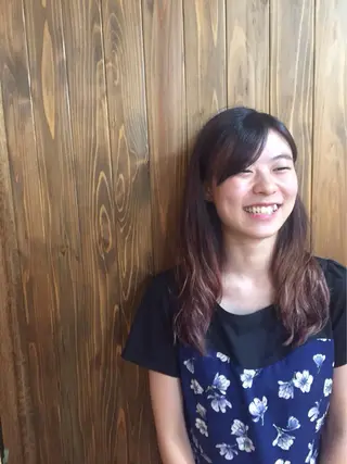 ミディアム セミロング カラー パーマ MIRUCO by KURAKU所属・マキシ ヤスアキのヘアスタイル