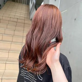 セミロング カラー stylist 🐶内藤 成香のヘアスタイル