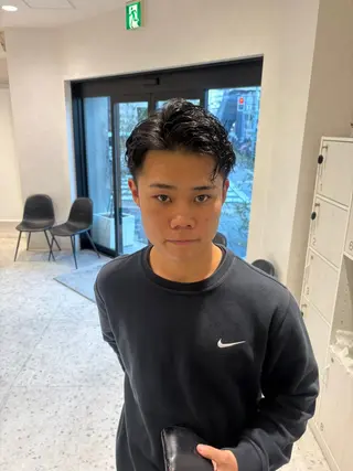 パーマ 永田虹輝 /パーマ/スパイキーのヘアスタイル