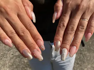 セミロング ネイル ✴︎ Delightのネイルデザイン