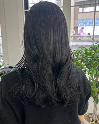 ロング カラー レイヤーボブ/ 艶カラー/サナ🌼のヘアスタイル