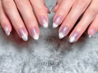 ネイル LEFTNAILS フィルインニュアンスのネイルデザイン