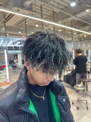 ショート パーマ fifth 児玉達哉 当日予約🙆のヘアスタイル