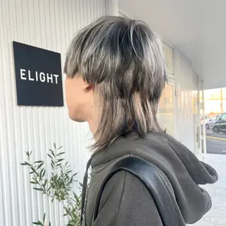 ショート カラー メンズ 錦 茉李 @lm.mari03のヘアスタイル