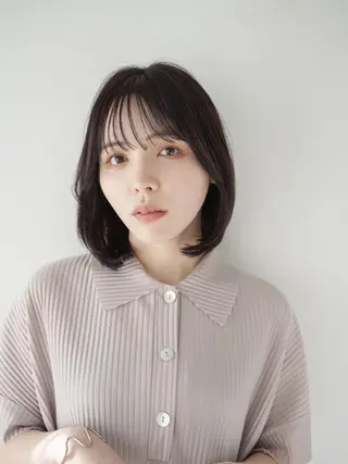 ミディアム パーマ職人DAIKI ツイスパ/波巻きのヘアスタイル