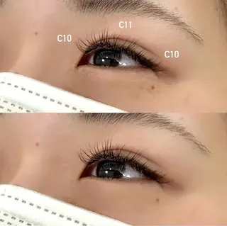 マツエク・マツパ CAFUNE 杉村のマツエク・マツパデザイン