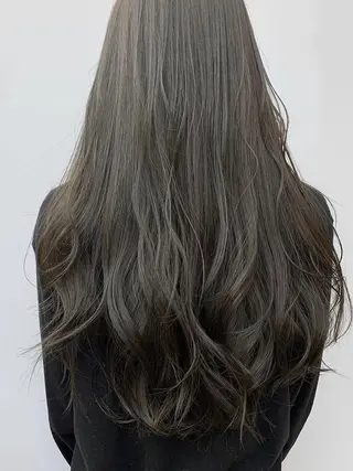 ロング カラー パーマ 【ヘアケア特化型】 newi天王寺のヘアスタイル