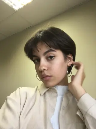 ショート 吉田一輝 外国人パーマのヘアスタイル