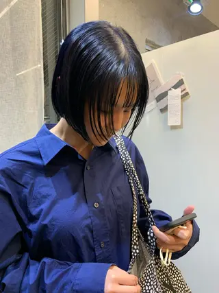 ショート ボブ/髪質改善カラー Natsuのヘアスタイル