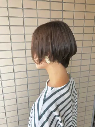 ショート キノシタ ナオユキのヘアスタイル
