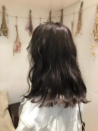 ミディアム カラー はだゆうき @hadadan08のヘアスタイル