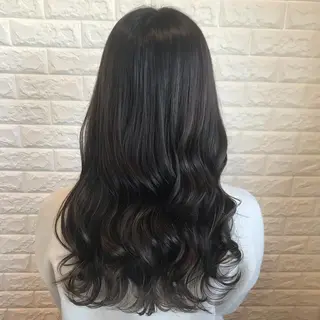 ロング カラー ヘアアレンジ knock【ノック】所属・烏丸韓国ヘア🇰🇷 ayaka🎀のヘアスタイル