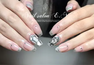 ネイル E.N🦋 長さ出し/持ち込みのネイルデザイン